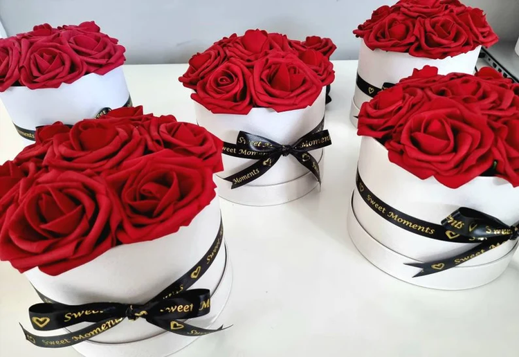 Rose Hat Boxes